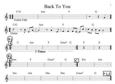 black to you sheet
