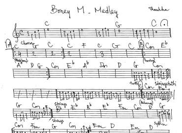 Boney M_Medley sheet