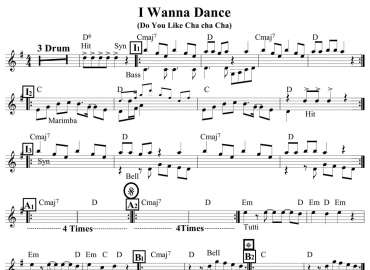 Do You Like Cha Cha Cha sheet