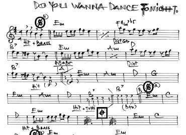 Do You Wanna Dance Tonight sheet