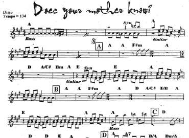 Docs Your Mother Know? sheet