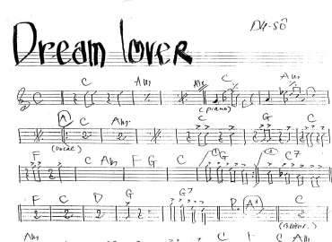 Dream Lover sheet