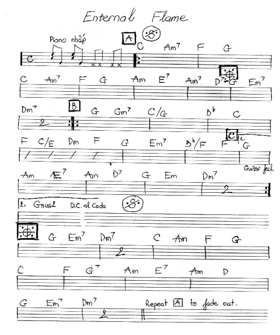 Enternal Flame sheet