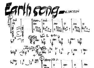 Earth Song sheet