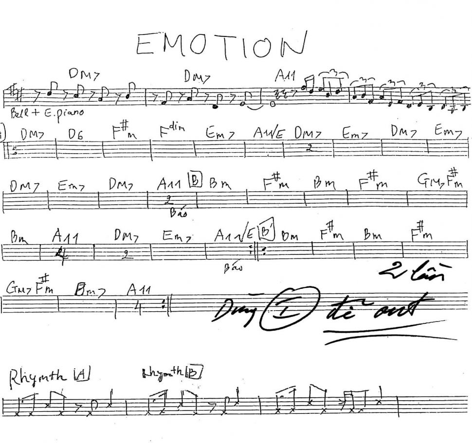 Emotion sheet