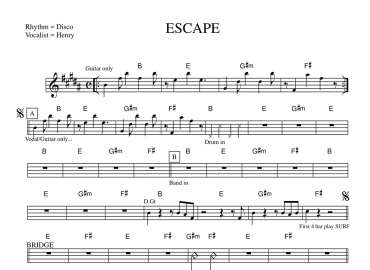 Escape sheet