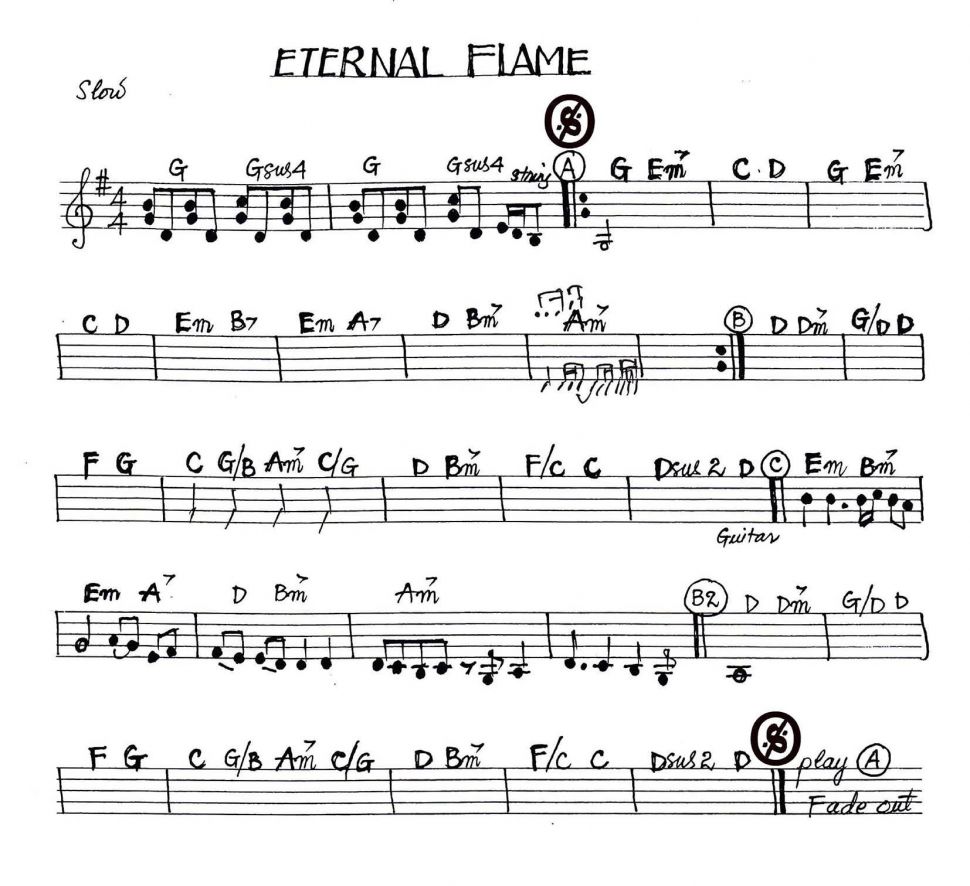 Eternal Flame sheet