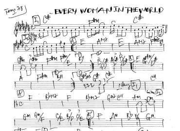 Every Woman In The World sheet