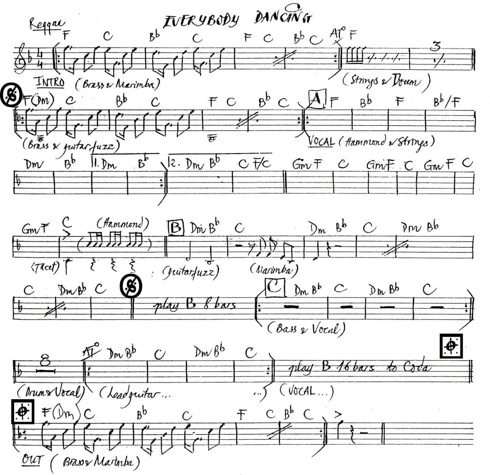 Everybody Dancing sheet