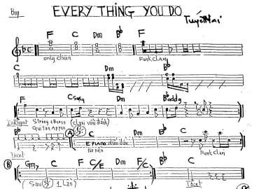 Everything You Do sheet