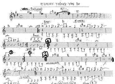 Everything You Do sheet