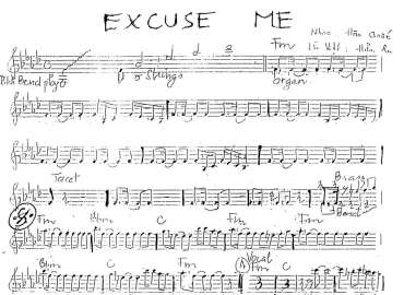 Excuse Me sheet