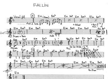 Fallin sheet