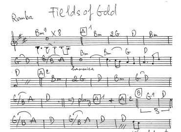 Fields Of Gold sheet