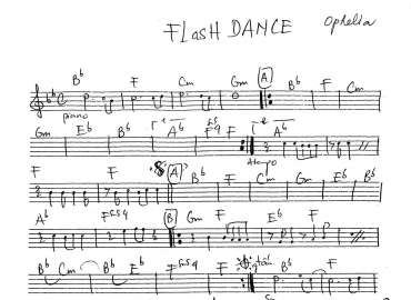 Flash Dance sheet