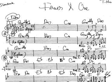 Forever And One sheet