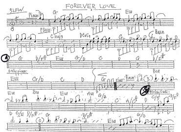 Forever Love sheet