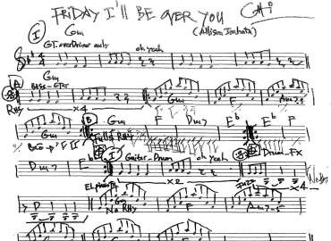 Friday I'll Be Get You sheet