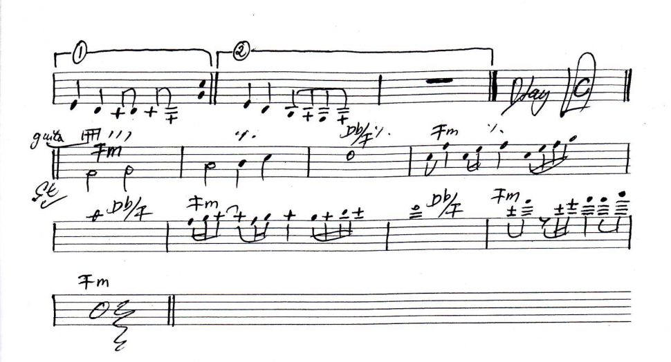 From This Moment On sheet