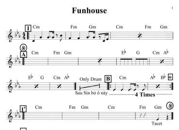 Funhouse sheet
