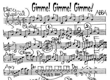 Gimme!Gimme!Gimme!sheet