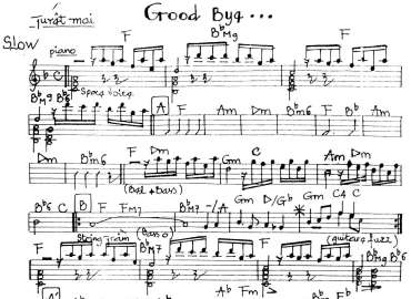 Good Bye ... sheet