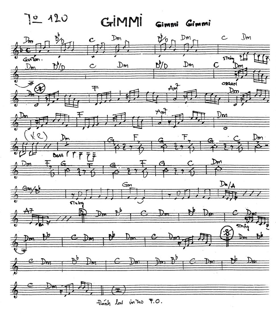 Gimmi gimmi gimmi sheet