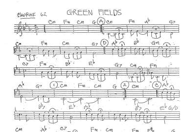 Green Fields sheet