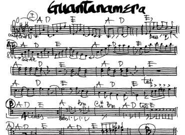 Guantanamera sheet