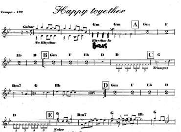 Happy Together sheet