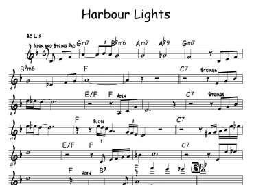 Harbour Lights sheet