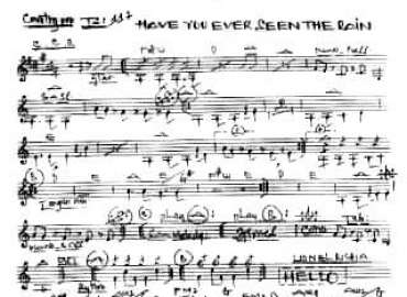 Have You Ever Seen The Rain sheet