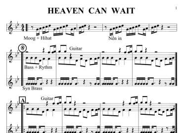 Heaven Can Wait sheet