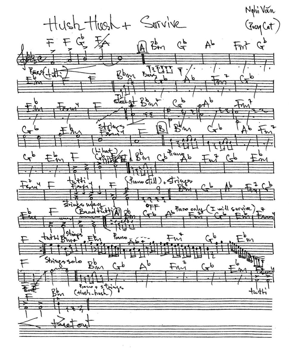 Hush Hush + Survive sheet