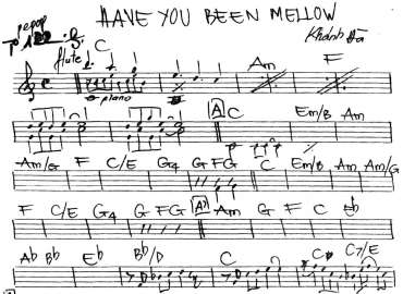 Hve You Been Mellow sheet