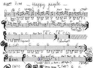 Happy People sheet
