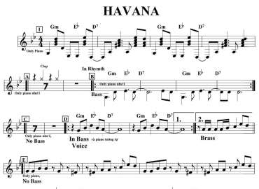 Havana sheet