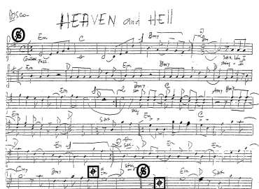 Heaven And Hell sheet