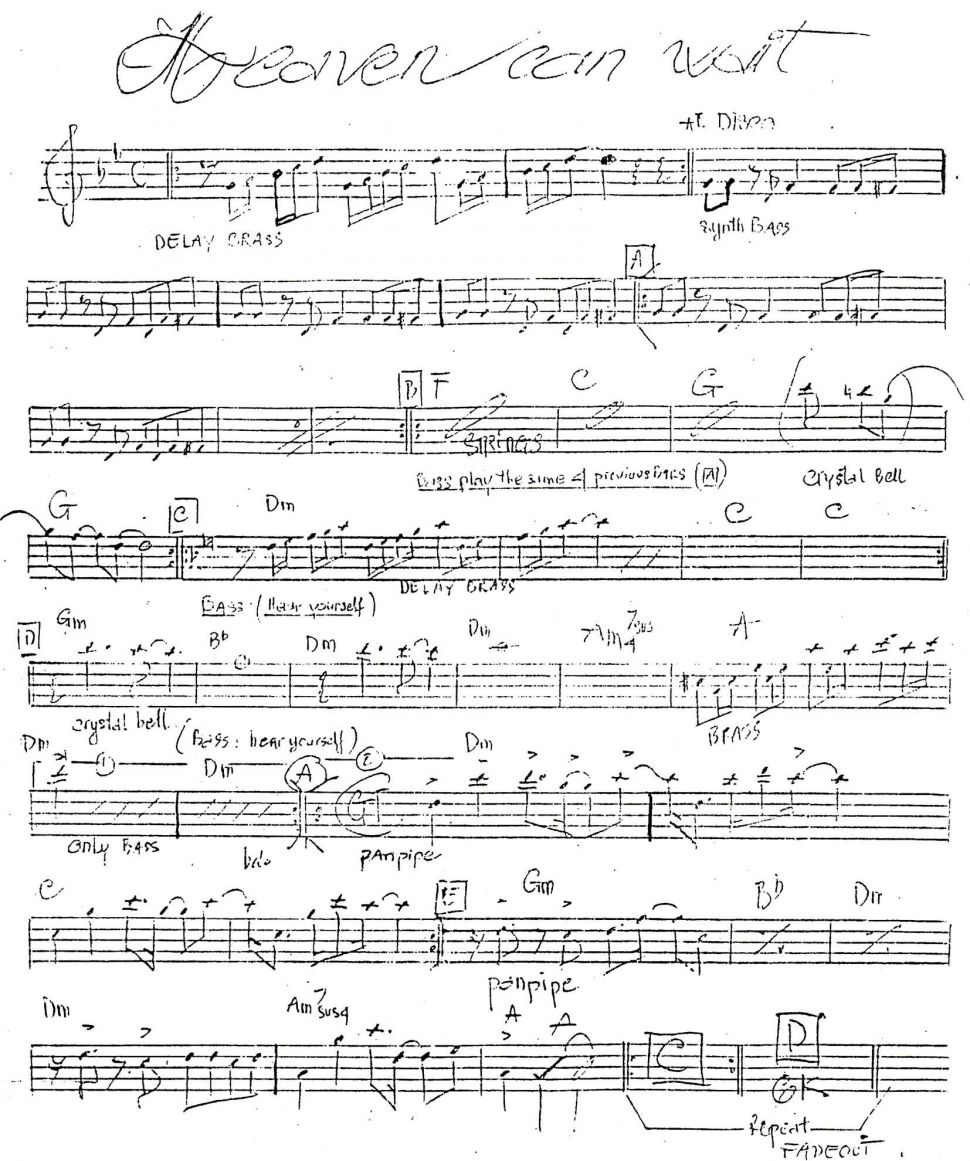 Heaven Can Wait sheet