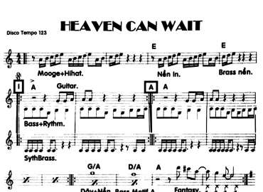 Heaven Can Wait sheet