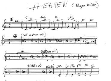 Heaven sheet