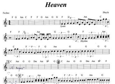 Heaven sheet
