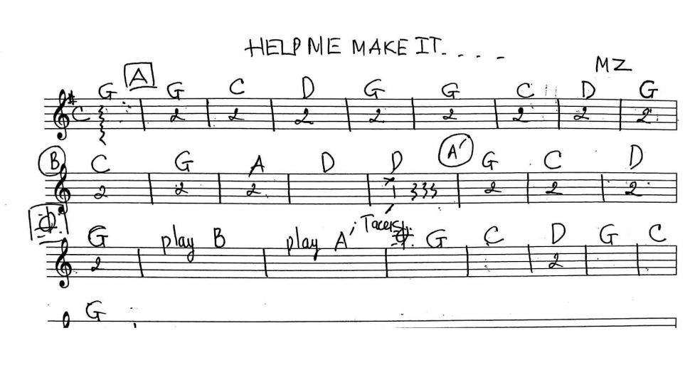 Help Me Make It sheet