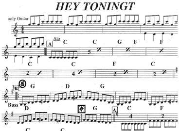 Hey Toningh sheet