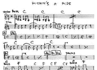 Hi Chin's A Ride sheet