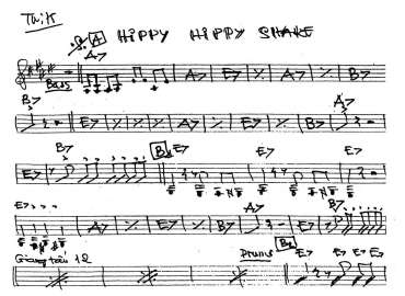 Hippy Hippy Shake sheet