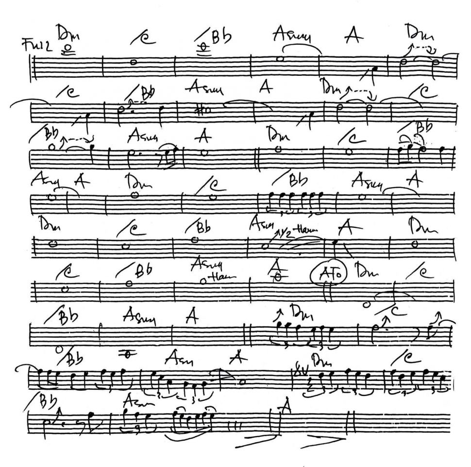 Histoire D'un Amour sheet