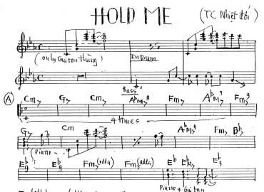 Hold Me sheet