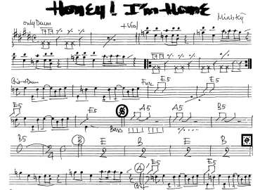 Honey! I'm Home sheet