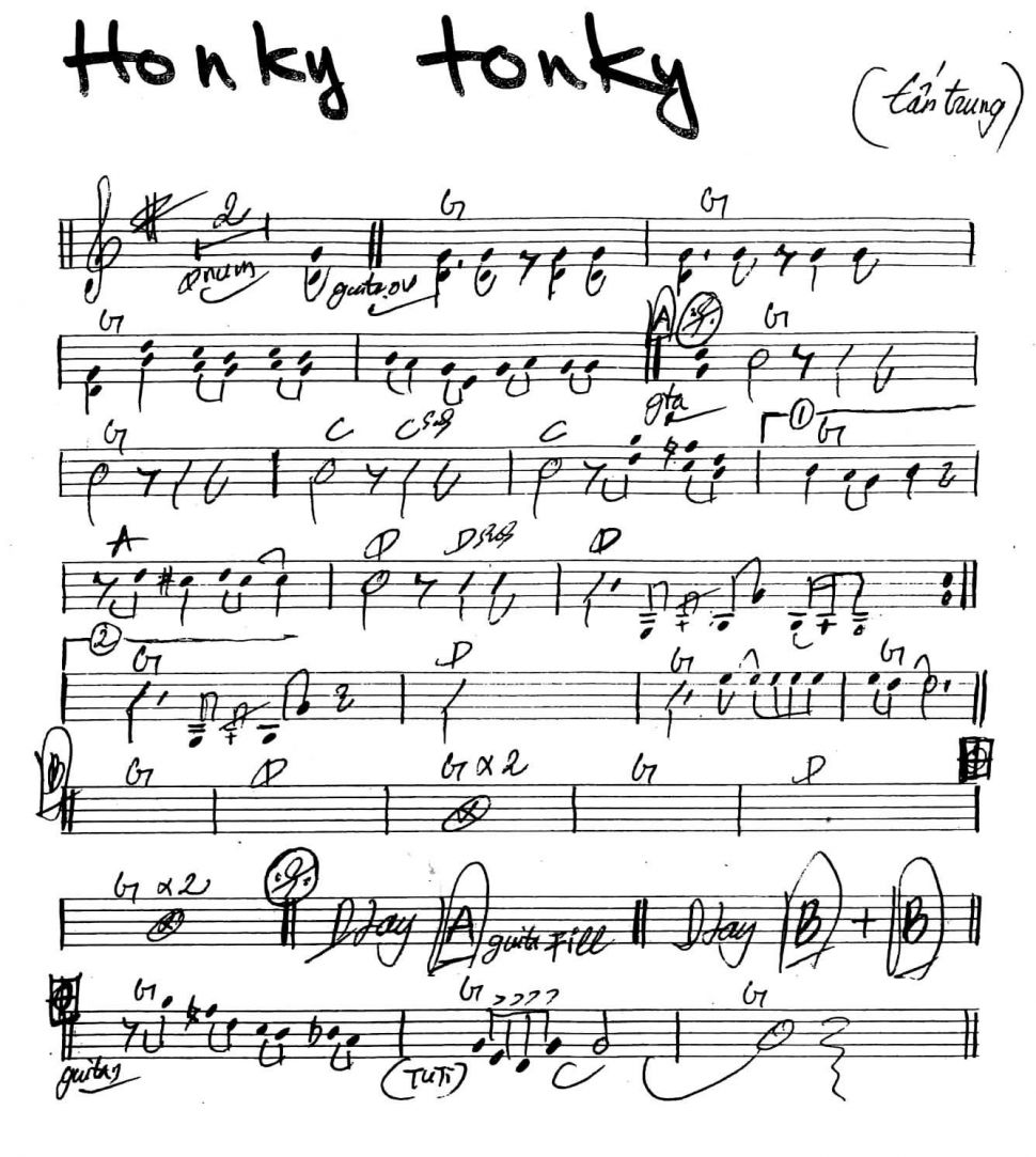 Honky Tonky sheet